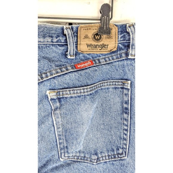 Wrangler regular fit blue denim jeans - Picture 4 of 5